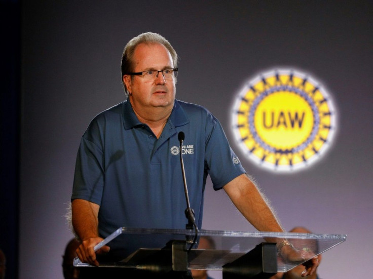 Gary Jones, in an image from July 16, 2019, asked to take leave following a vote by the union's executive board, the UAW said