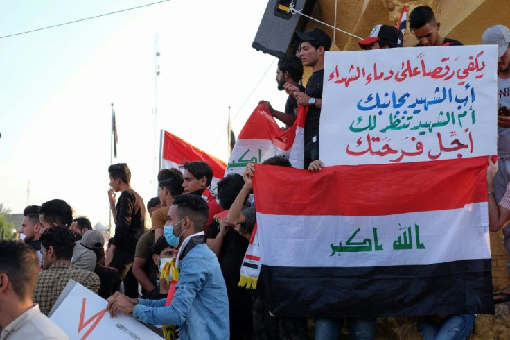 Demonstrations broke out in Baghdad on October 1 in outrage at unemployment, poor public services and corruption, quickly spreading to the Shiite-majority south