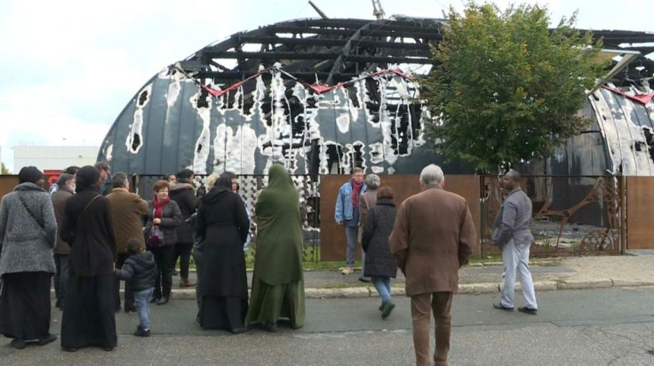 The troublemakers burnt a circus tent where children from deprived backgrounds were being trained in circus arts