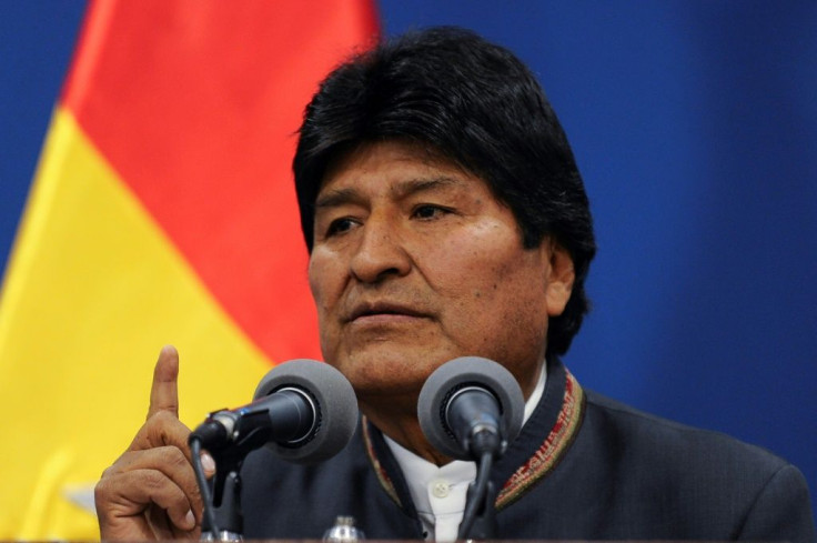 Morales accused his opponents of seeking bloodshed