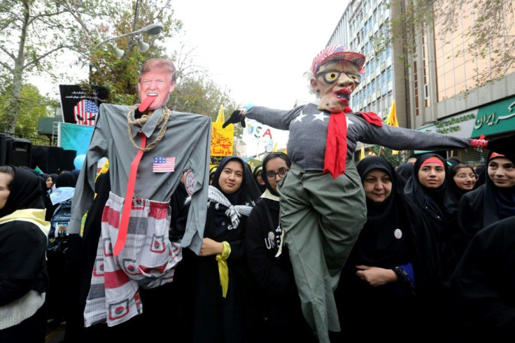 Iranians marked the 40th anniversary of the Tehran hostage crisis with a show of anti-American fervour