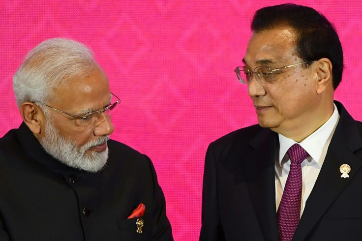 India opted not to join a major Asian trade pact over concerns about market access being hindered by cheap Chinese-made goods -- Indian Prime Minister Narendra Modi and Chinese Premier Li Keqiang are seen here at the summit in Bangkok