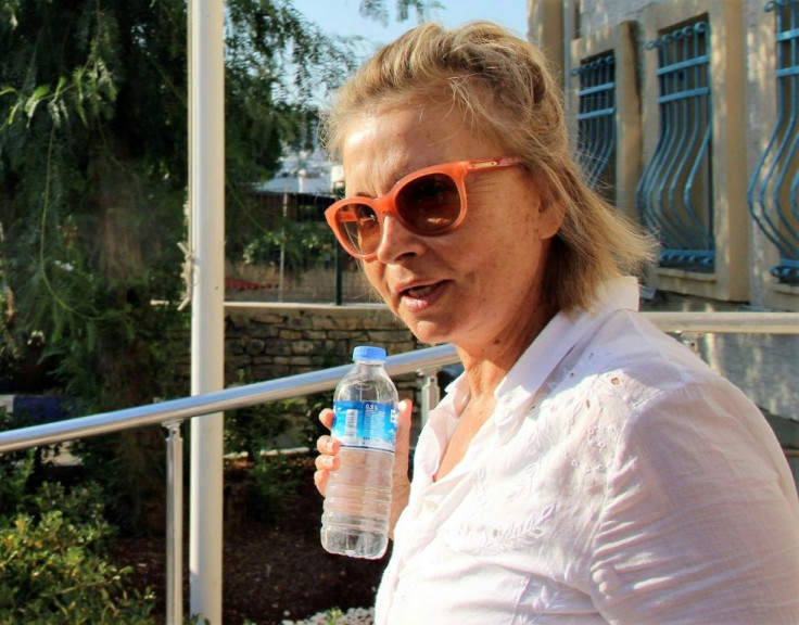 Nazli Ilicak, shown here in 2016, was accused along with Ahmet Altan of sending "subliminal messages" about an imminent coup