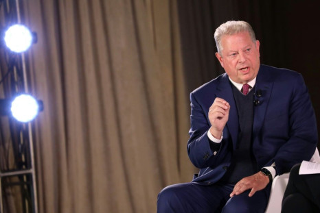 Former US vice president Al Gore, seen here in October 2017, says that the next president can re-enter the Paris climate accord