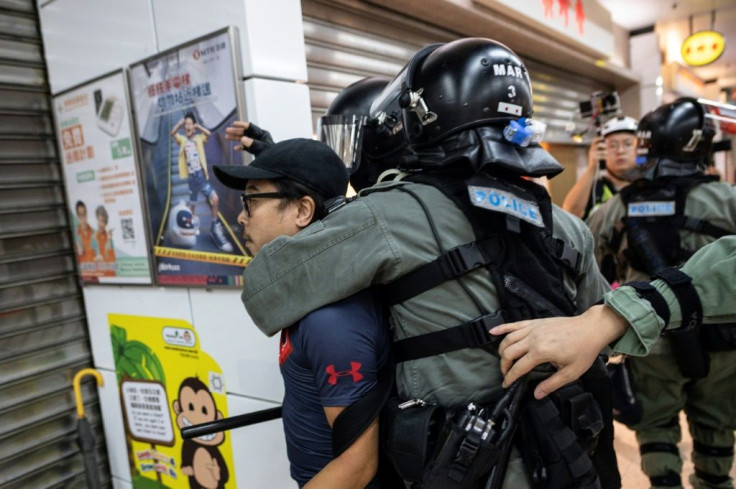 Protesters have issued a list of demands, including universal suffrage and an investigation into abuses by police