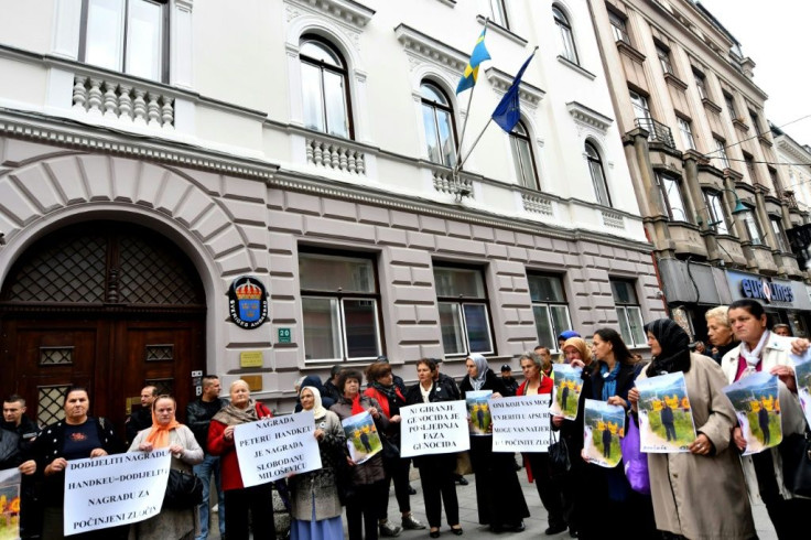 The Swedish academy's pick triggered outrage in the Balkans and beyond because of Peter Handke's admiration for late Serbian strongman Slobodan Milosevic