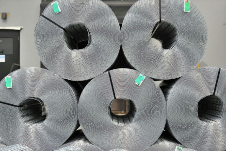 Steel wire products are seen in Richmond, British Columbia -- Canada's exports of metal and non-metallic mineral products fell in September 2019