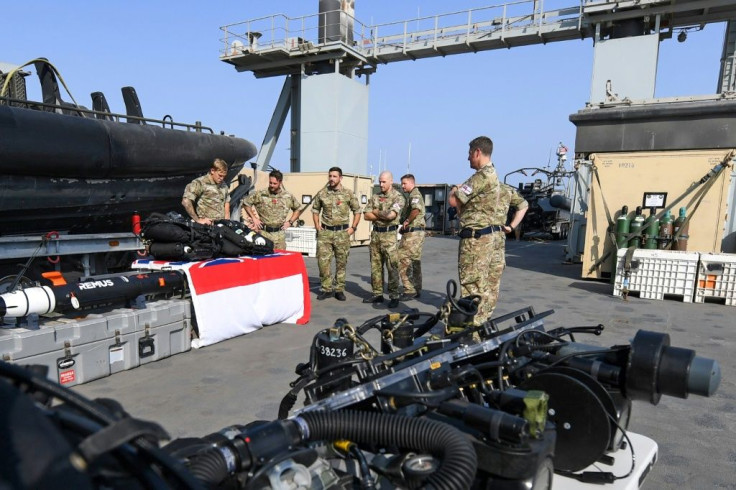 British forces are taking part in the IMX along with 49 other countries