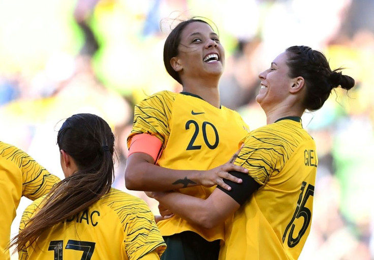 Matildas stars such as Sam Kerr and Ellie Carpenter will pocket the same as big-name Socceroos such as Aaron Mooy and Mat Ryan