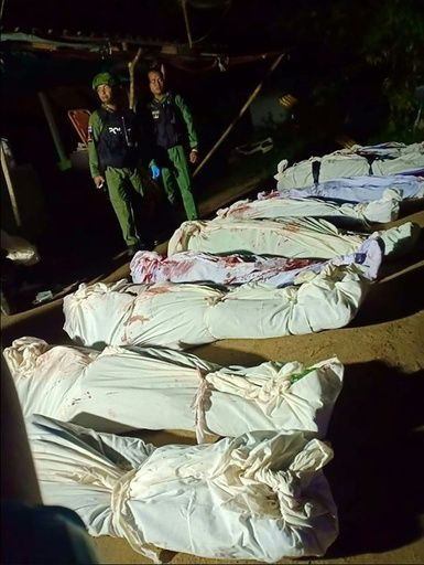 Militants struck two checkpoints in Thailand's Yala province manned by civil defence volunteers, opening fire on them