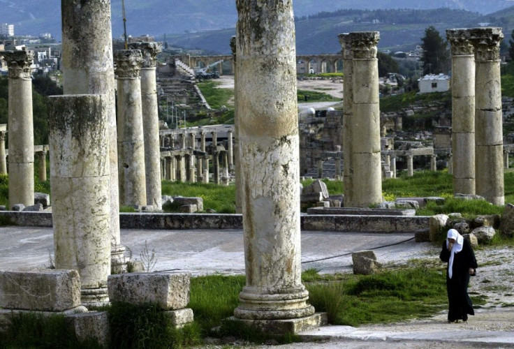 The ancient Roman city of Jerash is a major tourist attraction in Jordan