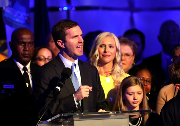 Kentucky Democratic gubernatorial candidate Andy Beshear claimed victory over Republican Matt Bevin, who was backed by US President Donald Trump