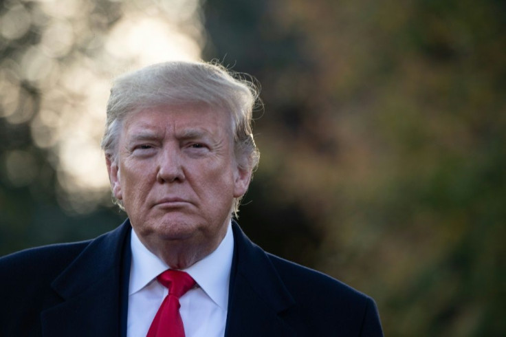 US President Donald Trump, pictured here on November 4, 2019, hosted representatives of Egypt, Ethiopia and Sudan at the White House