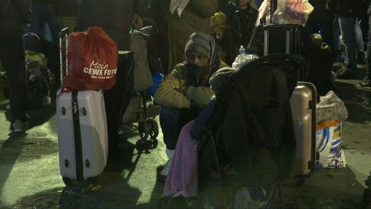 IMAGESPolice evacuate people from migrant camp in Porte de la Chapelle, Paris after French Prime Minister Edouard Philippe vowed to "take back control" of the country's migration flows.