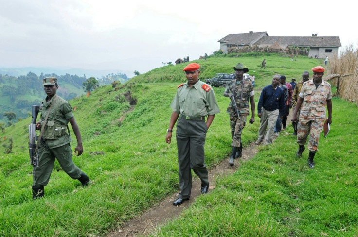 Ntaganda, seen here at a mountain base in Kabati in 2009, was handed 30 years in prison