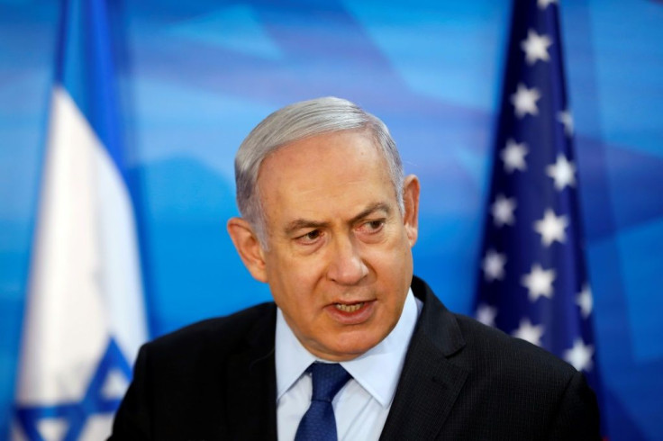Israeli Prime Minister Benjamin Netanyahu, pictured October 28, 2019, so far has failed to form a coalition after a September 17 poll