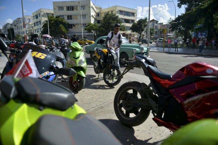 Authorities estimate there are 210,000 electric motorcyles in use in Cuba