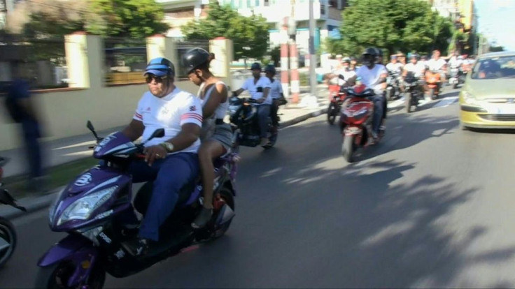 Electric motorcycles are multiplying on the streets of Havana