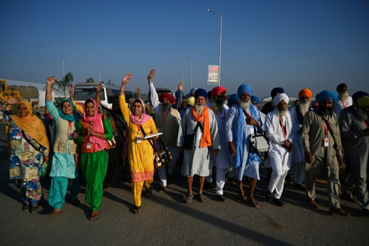 Sikh pilgrims can now travel to the Kartarpur shrine through a special visa-free corridor from India