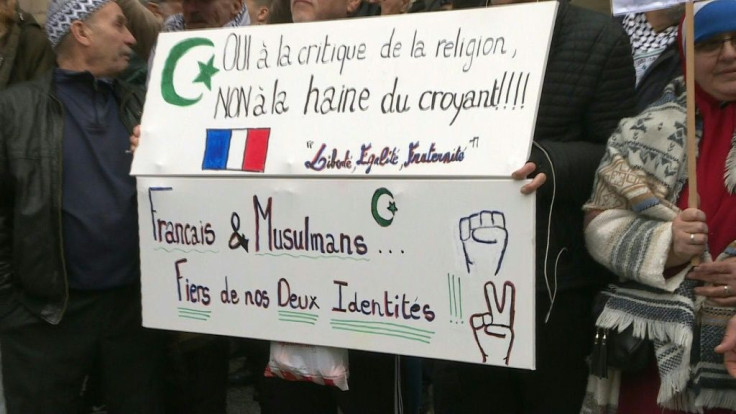 Thousands turned out for a Paris march against Islamophobia Sunday, despite the political row over the rally