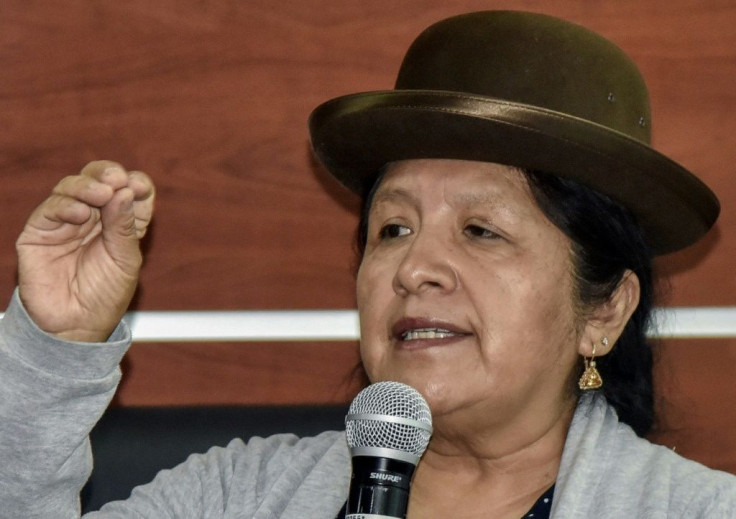 Bolivian police announced the arrest of Maria Eugenia Choque, the head of the country's electoral court, an institution slammed by the opposition as biased