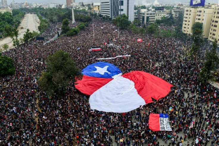 The Chilean government is in the process of preparing 'a draft amendment of the constitution', President Sebastian Pinera has said