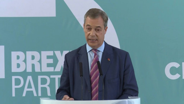 Eurosceptic leader Nigel Farage announces that his Brexit Party will not challenge seats held by the governing Conservatives at next month's election, in a potential boost for Prime Minister Boris Johnson.
