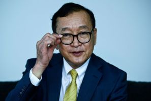 Sam Rainsy said he was 'ready to go back to Cambodia at any time'