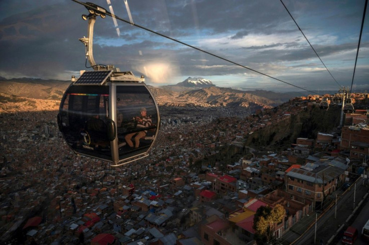 La Paz is the highest capital city in the world and the Andes mountain range covers a third of Bolivian territory