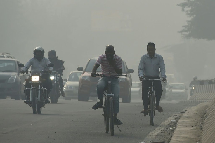 Human health is also at risk from current energy use patterns, seen here in the recent deadly smog which hit the Indian capital Delhi