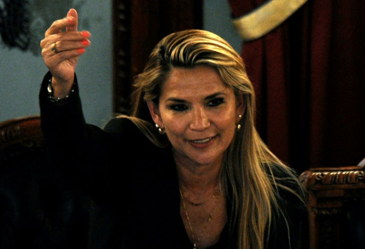 Anez said she would 'never again' let elections be rigged