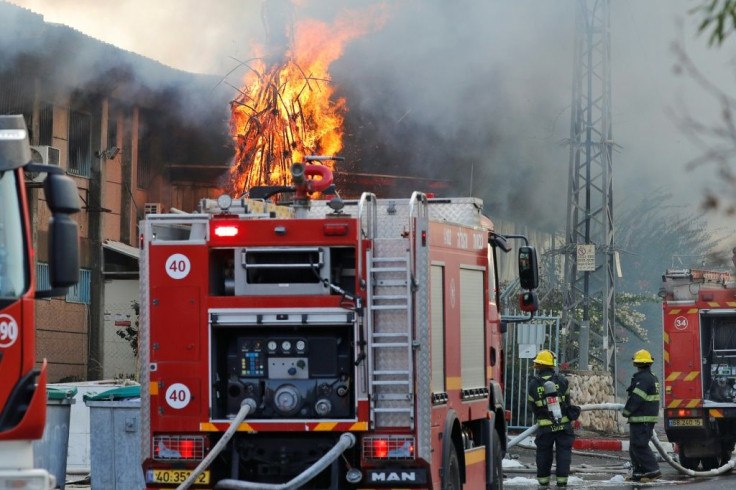 The flare-up, which has caused damage but no deaths in Israel, comes at a politically sensitive time after a September 17 general election ended in deadlock