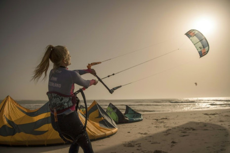 Dakhla, a former garrison town in the heart of disputed Western Sahara, has become popular with kitesurfers of all nationalities