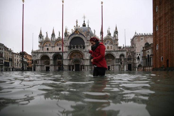 The high waters peaked at 1.87 metres (six feet) on Tuesday