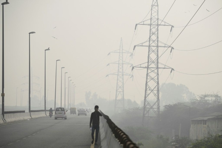 The toxic air in New Delhi has taken pollution levels to almost 20 times World Health Organisation safe limits