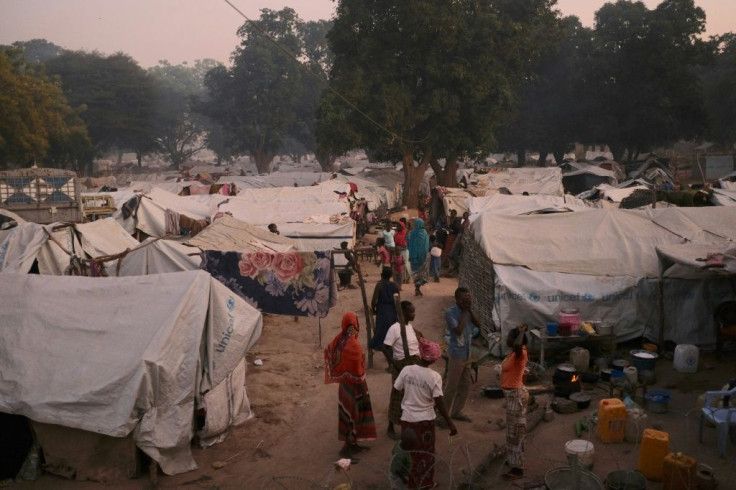 Most of the population have fled the town after the clashes