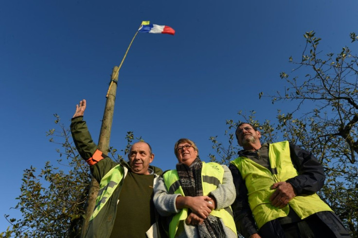 A new poll showed 55 percent of French support or have sympathy for the yellow vests, even though 63 percent said they do not want the protests to begin in earnest again