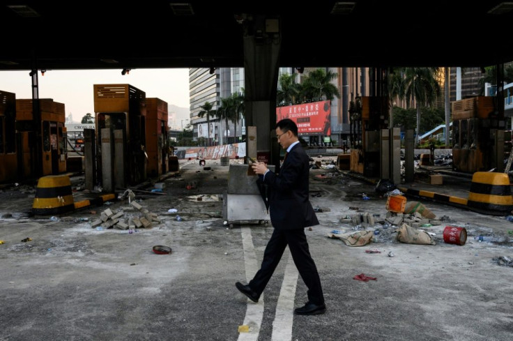 The Cross Harbour Tunnel has been blocked since Tuesday