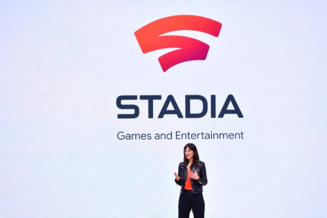 Head of Stadia Games and Entertainment Jade Raymond speaks during the annual Game Developers Conference in San Francisco, California on March 19, 2019