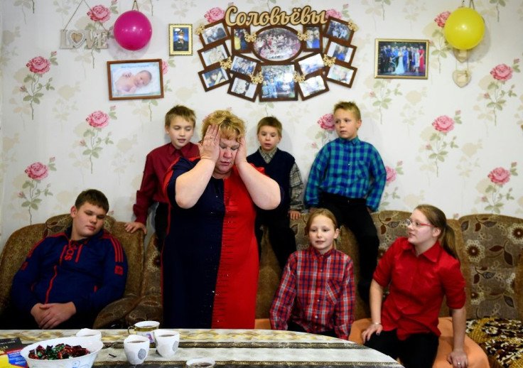 History teacher Ekaterina Solovyova has fostered 11 children since 1998
