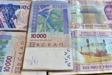 CFA banknotes issued by the  Central Bank of West African States -- but the currency's pegging to the euro is controversial and  politically sensitive, prompting moves to introduce a new currency, the eco