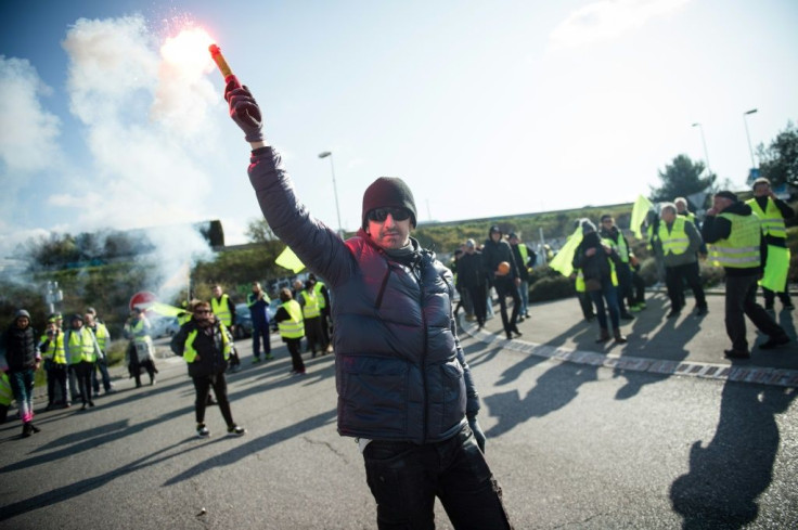There have been 'yellow vest' protests across France this weekend
