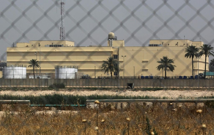 The US embassy compound in Baghdad's Green Zone