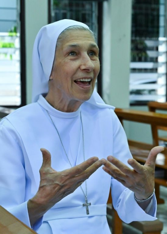 Sister Ana Rosa, cousin of Pope Francis, has worked as a missionary in Thailand since 1966
