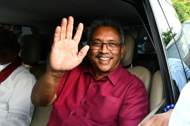 Gotabaya Rajapaksa, 70, won in a landslide at Saturday's presidential polls
