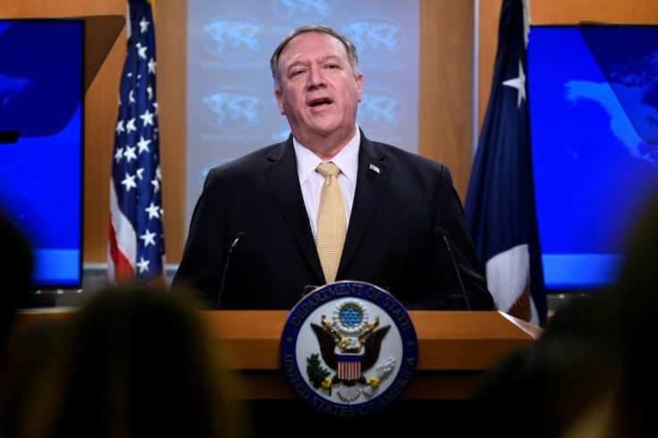 US Secretary of State Mike Pompeo announces a change of policy on Israeli settlements