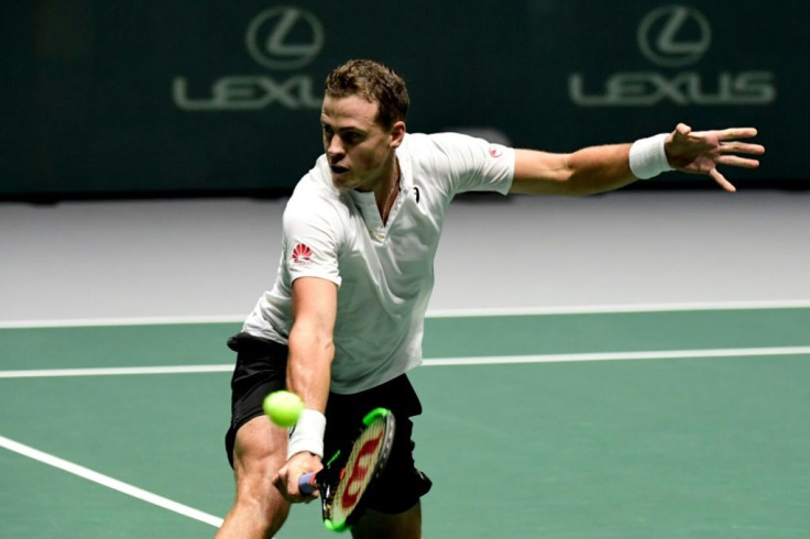 Pospisil claimed a surprise win over Fognini