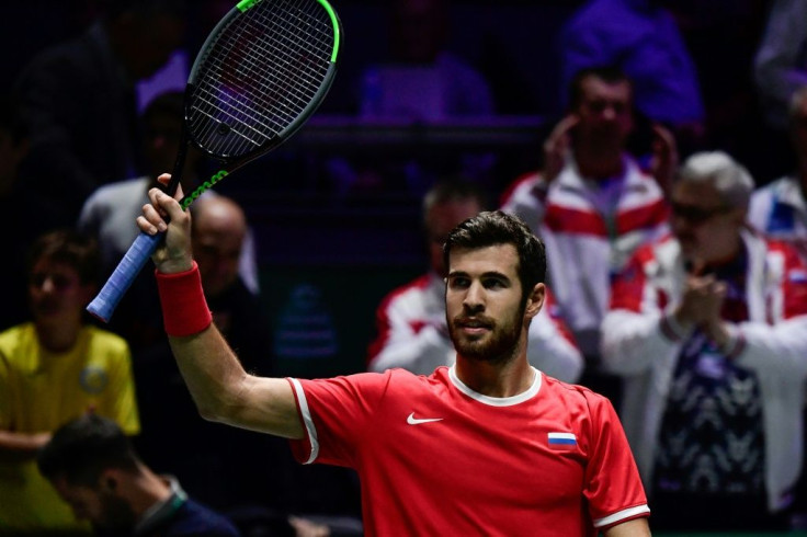Khachanov beat Coric to complete Russia's win