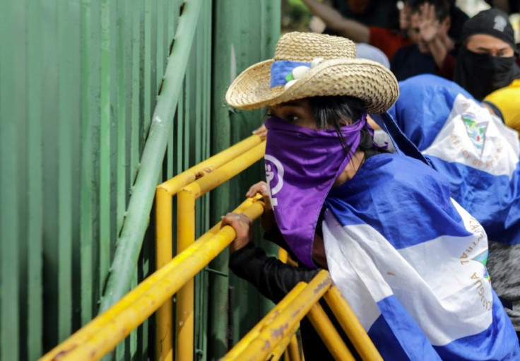 Last week 16 people were arrested and prosecuted for bringing water to mothers of political prisoners who were going on a hunger strike in Masaya