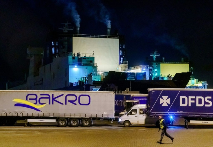 The cargo vessel bound for Felixstowe returned to the Dutch port of Vlaardingen, near Rotterdam, as soon as the stowaways were found